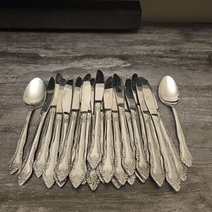 Rogers Co Stainless Steel Silver Cutlery